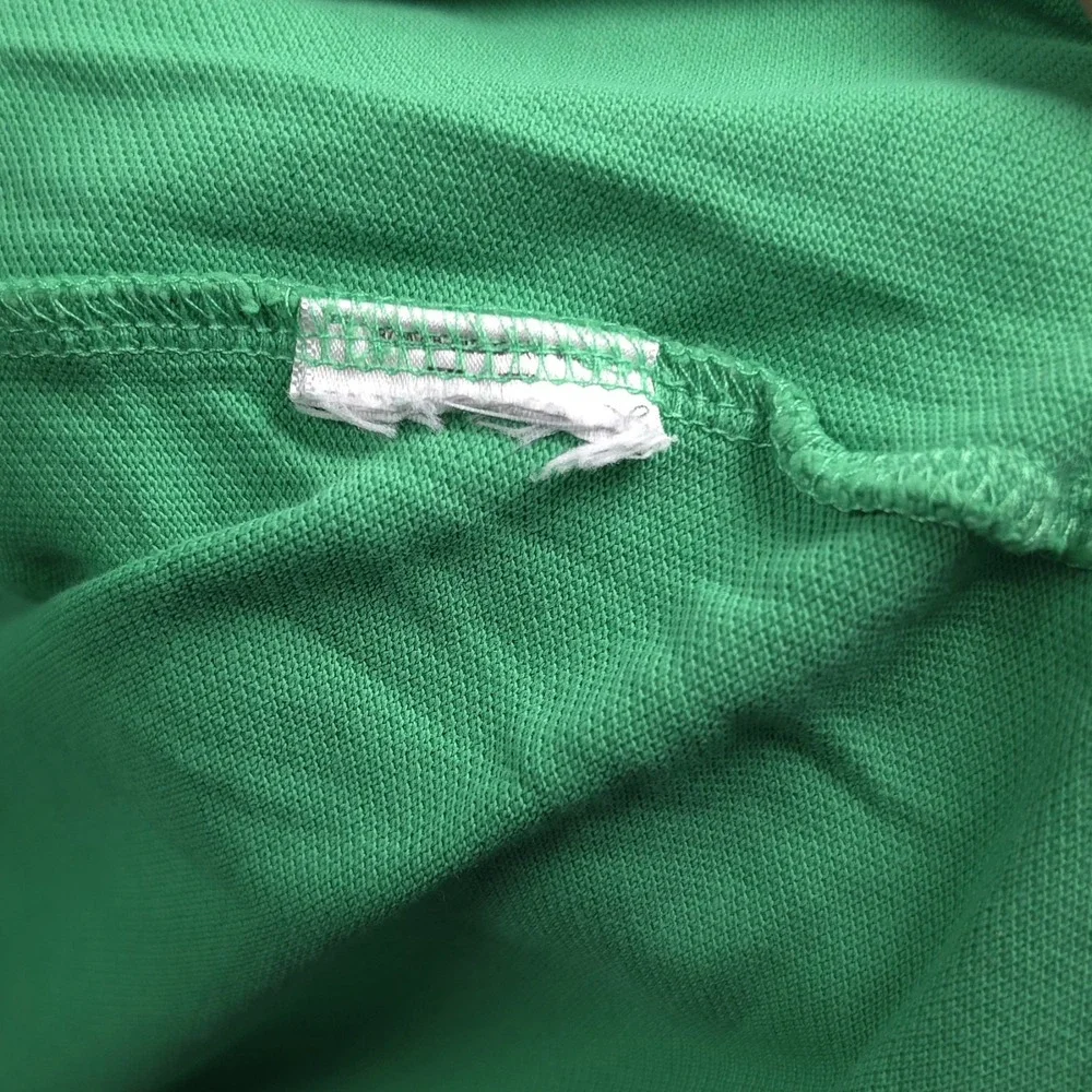 Polo Ralph Lauren Mens XL Custom Slim Fit Green Polo Shirt Short Sleeve Cotton